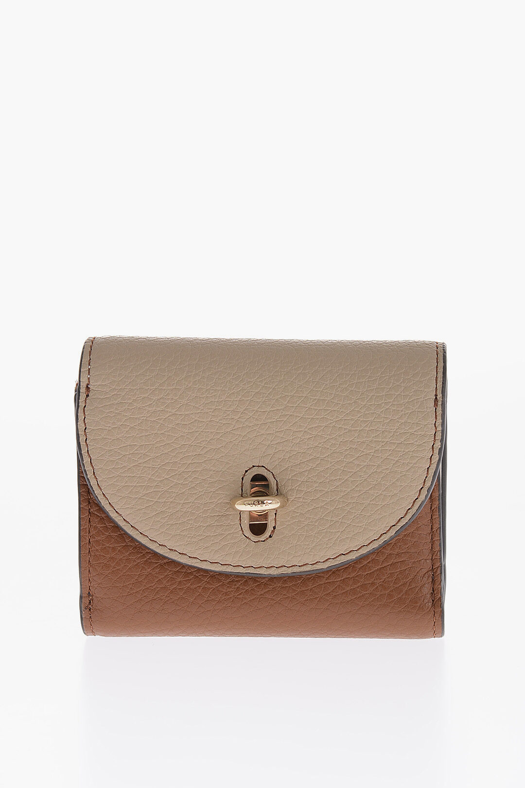 Furla Two-Tone Textured Leather Wallet women - Glamood Outlet