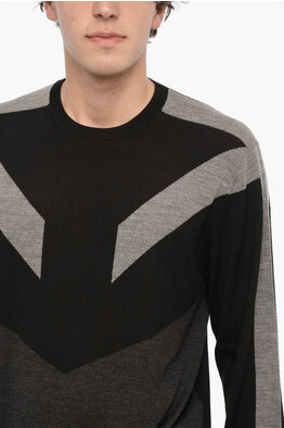 NEIL BARRETT ストライプニットセーター NEIL BARRETT ストライプニットセーター Neil Barrett for Men