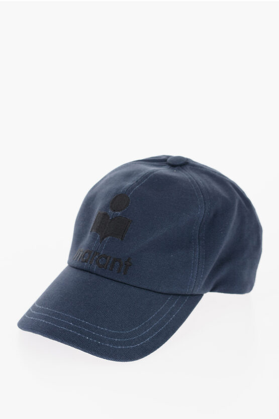 Shop Isabel Marant Tyron Cap With Embroidery