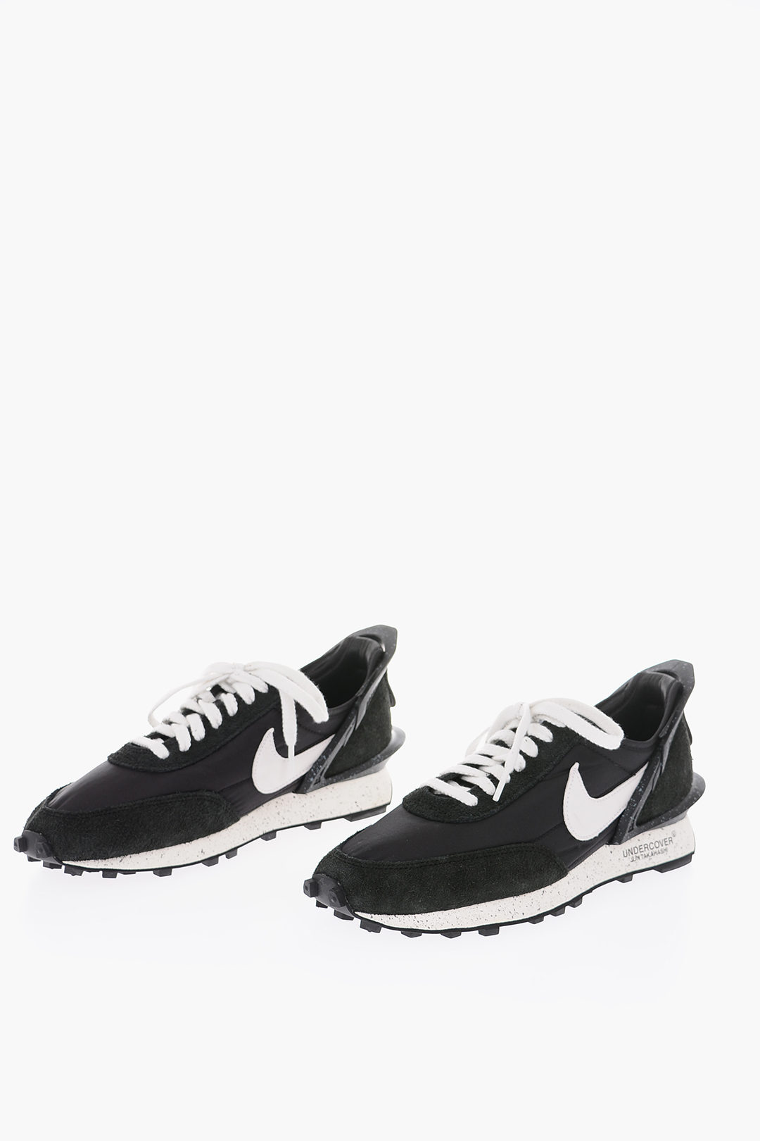 UNDERCOVER JUN TAKAHASHI leather NIKE DBREAK Sneakers With Paint Details