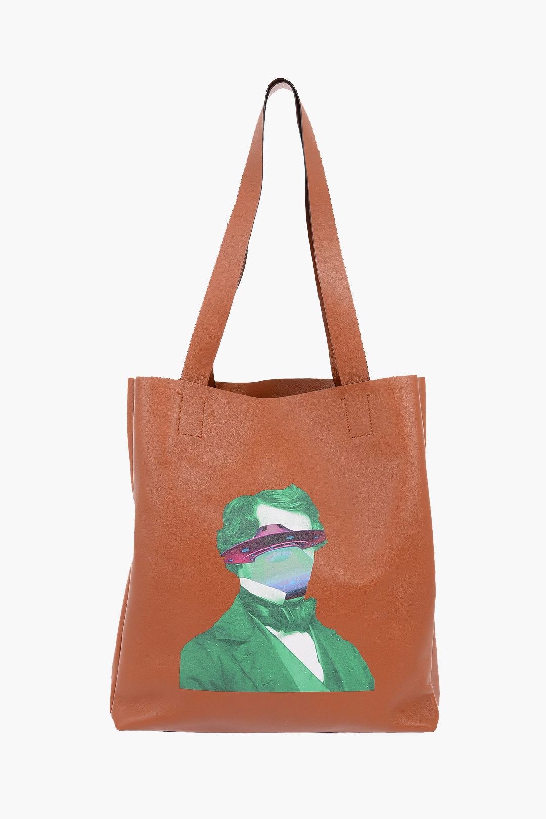 UNDERCOVER JUN TAKAHASHI Soft leather Printed Tote Bag