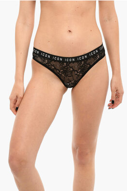 heart-patch semi-sheer thong, Nensi Dojaka