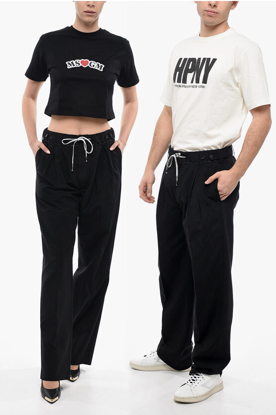 Shop Maison Margiela Unisex Mm1 High-waisted Pants With Front Pleats