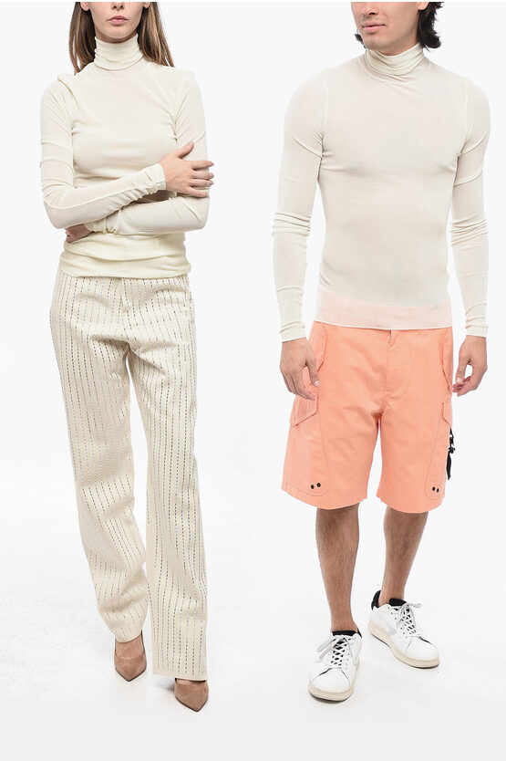 Ami Alexandre Mattiussi Unisex Semi-sheer Ribbed Top