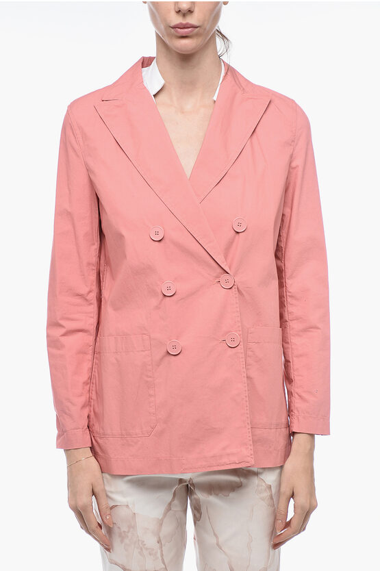 Shop Attic And Barn Unlined Estilo Blazer With Double Breast