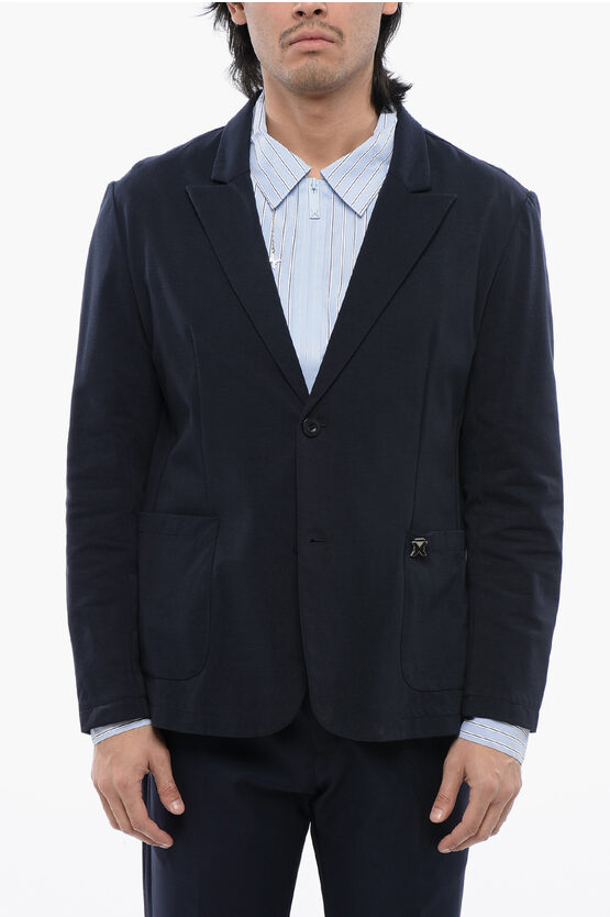 John Richmond Unlined Single Breasted Woe Blazer