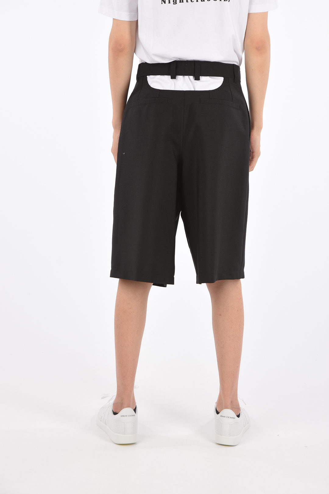 Burberry Unstructured Shorts with Belt Loops men Glamood Outlet