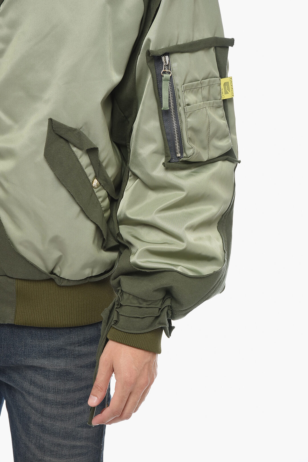Diesel Utility J-CROSS Bomber with Fabric Inserts men