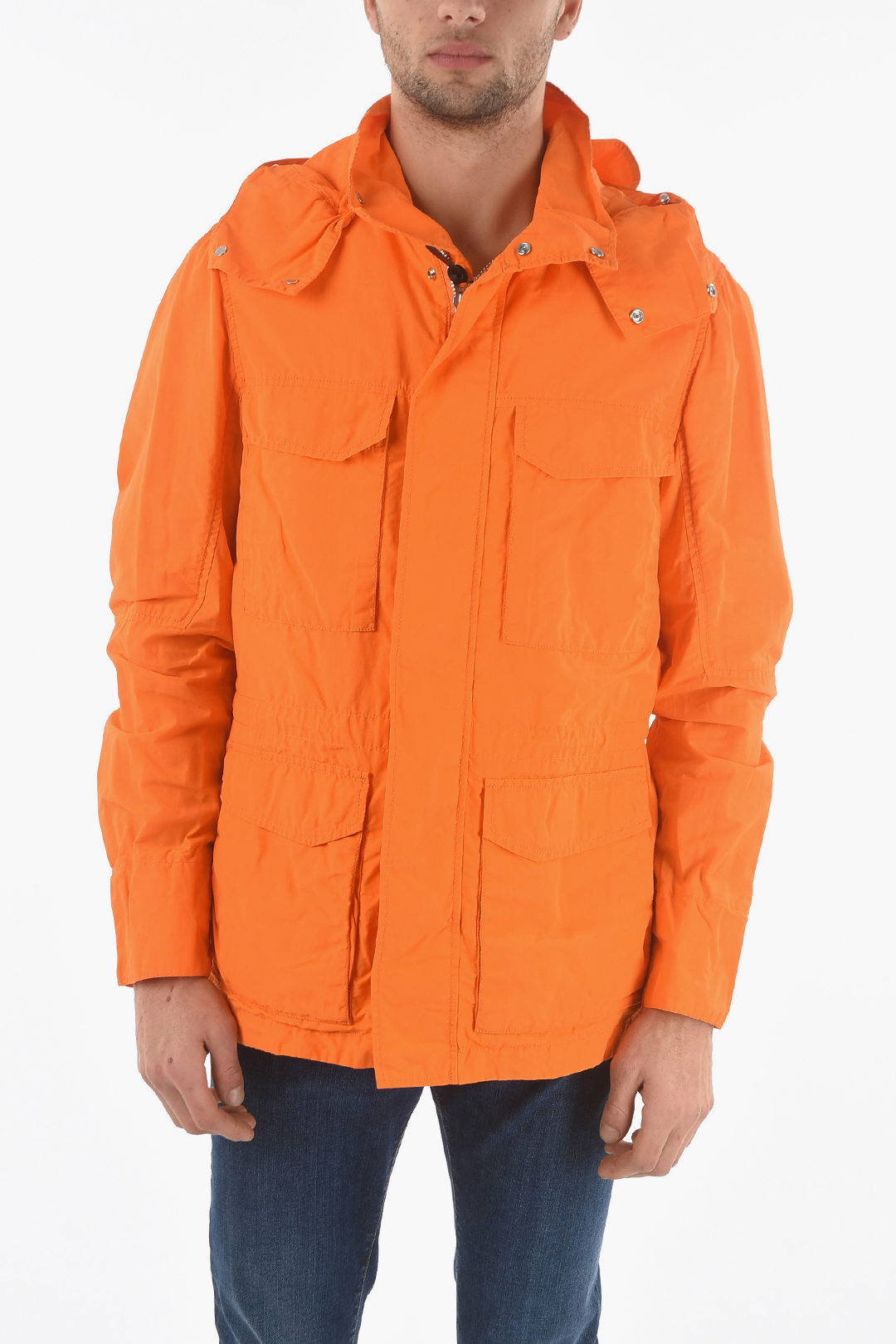 Woolrich Utility Jacket with Removable Inner and Hood men Glamood Outlet