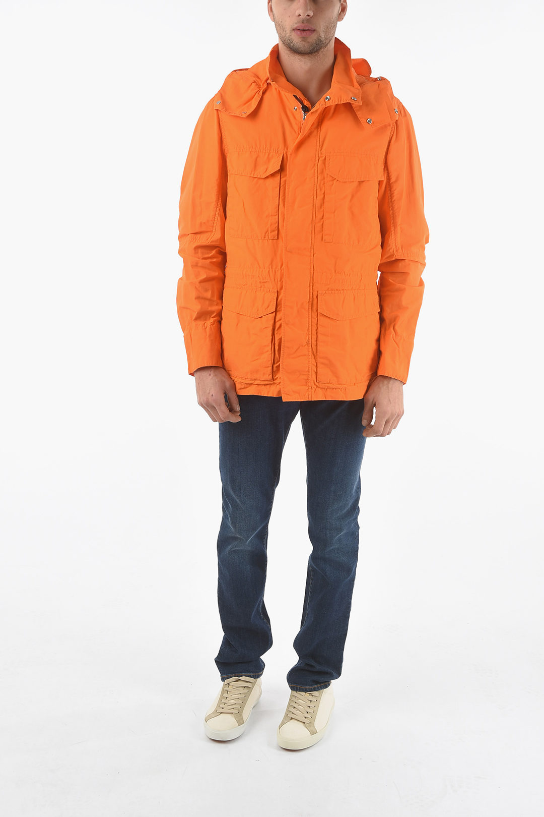 Woolrich Utility Jacket with Removable Inner and Hood men Glamood Outlet