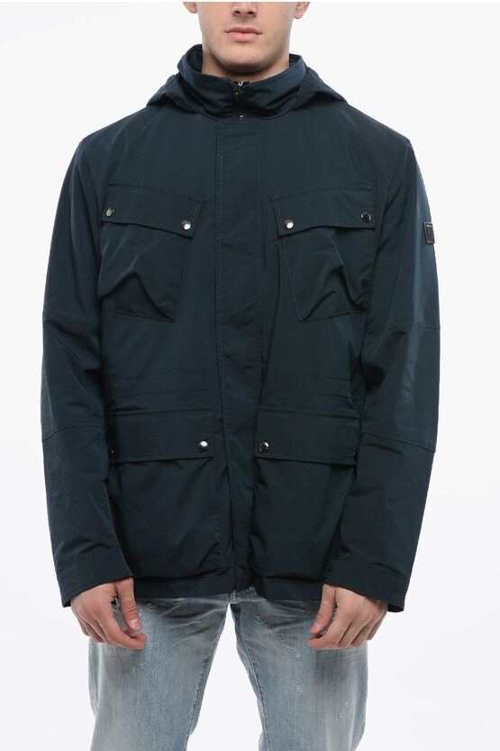 Woolrich Utility Pockets Mallard Windbreaker