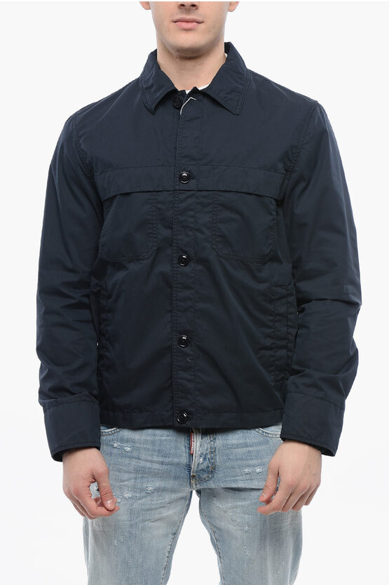 WOOLRICH UTILITY POCKETS STAG WINDBREAKER