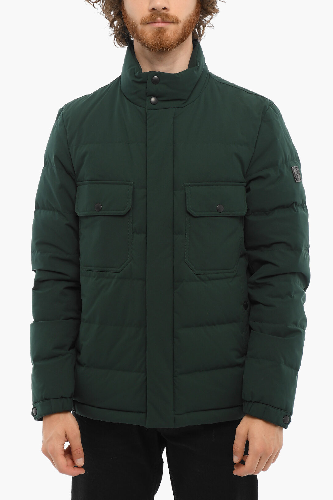 Utility SIERRA Down Jacket with Hidden Closure