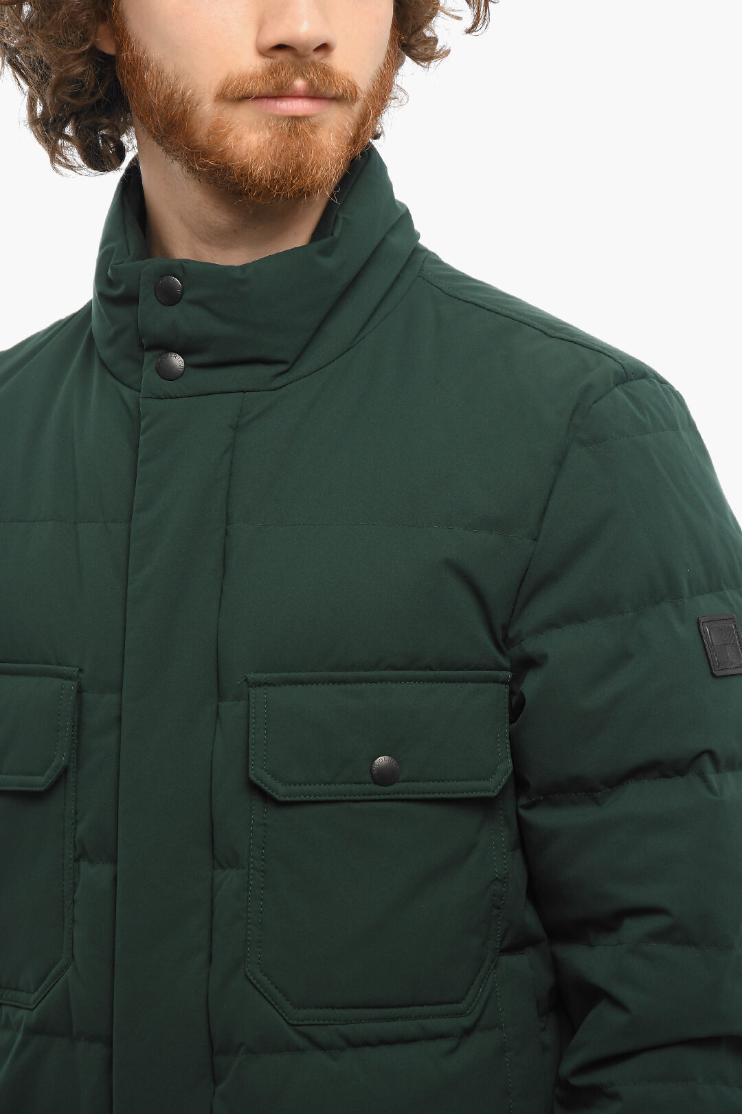 Utility SIERRA Down Jacket with Hidden Closure