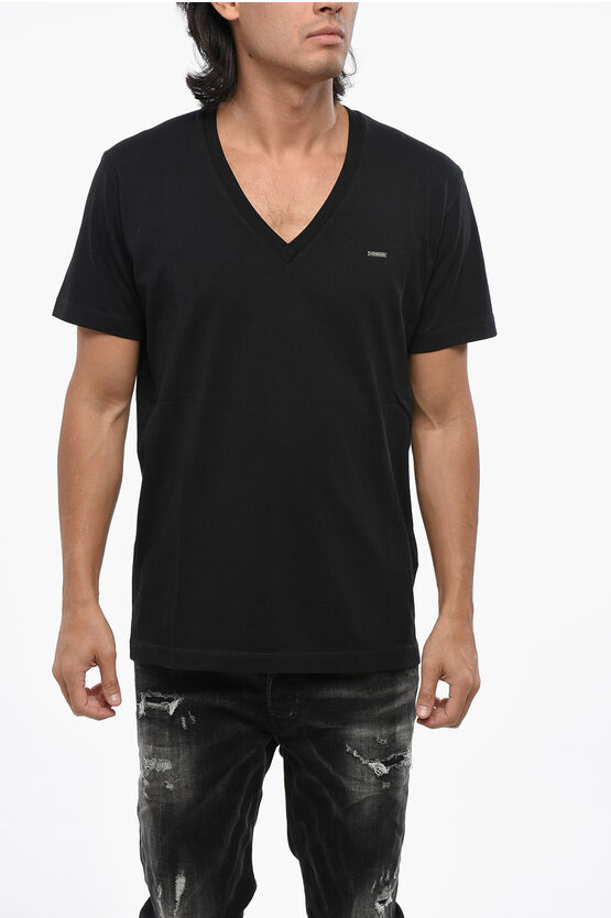 V-Neck Basic Cotton… - image