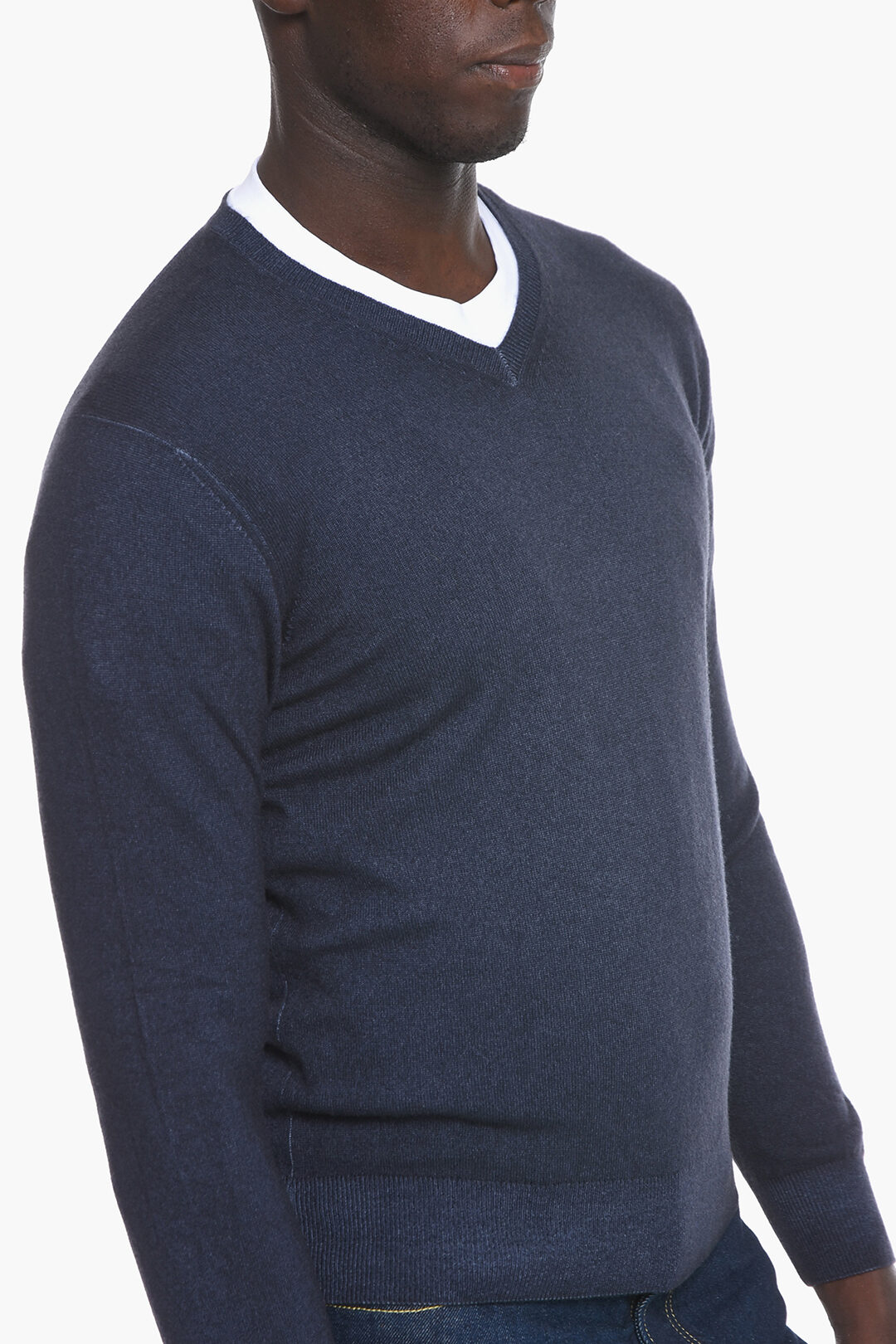 Cruciani V Neck Cashmere Sweater men Glamood Outlet