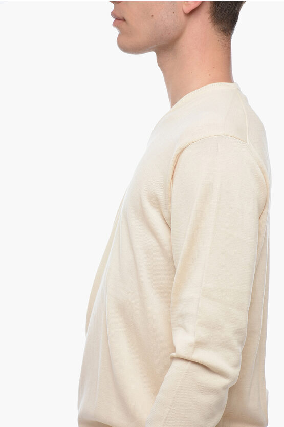 V-Neck Cotton Pullover