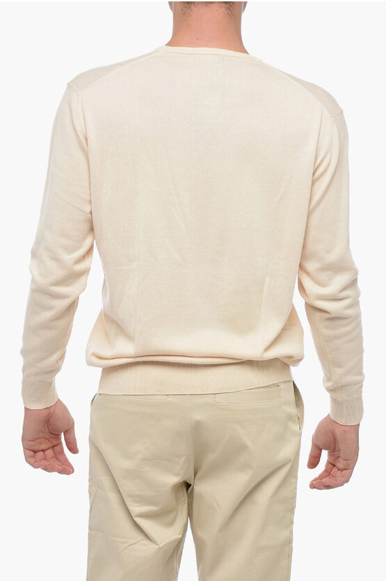 V-Neck Cotton Pullover