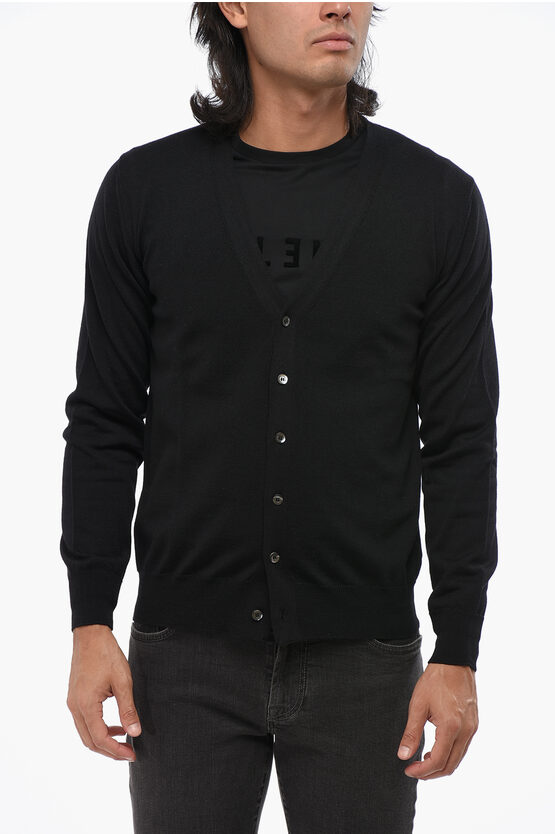 V-Neck Merino Wool … - image