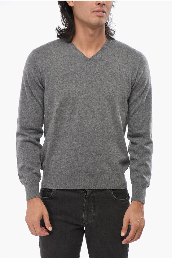 V-Neck Pure Cashmer… - image