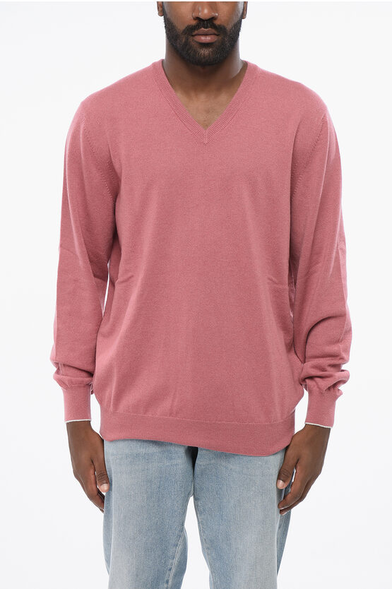V Neck Pure Cashmre… - image