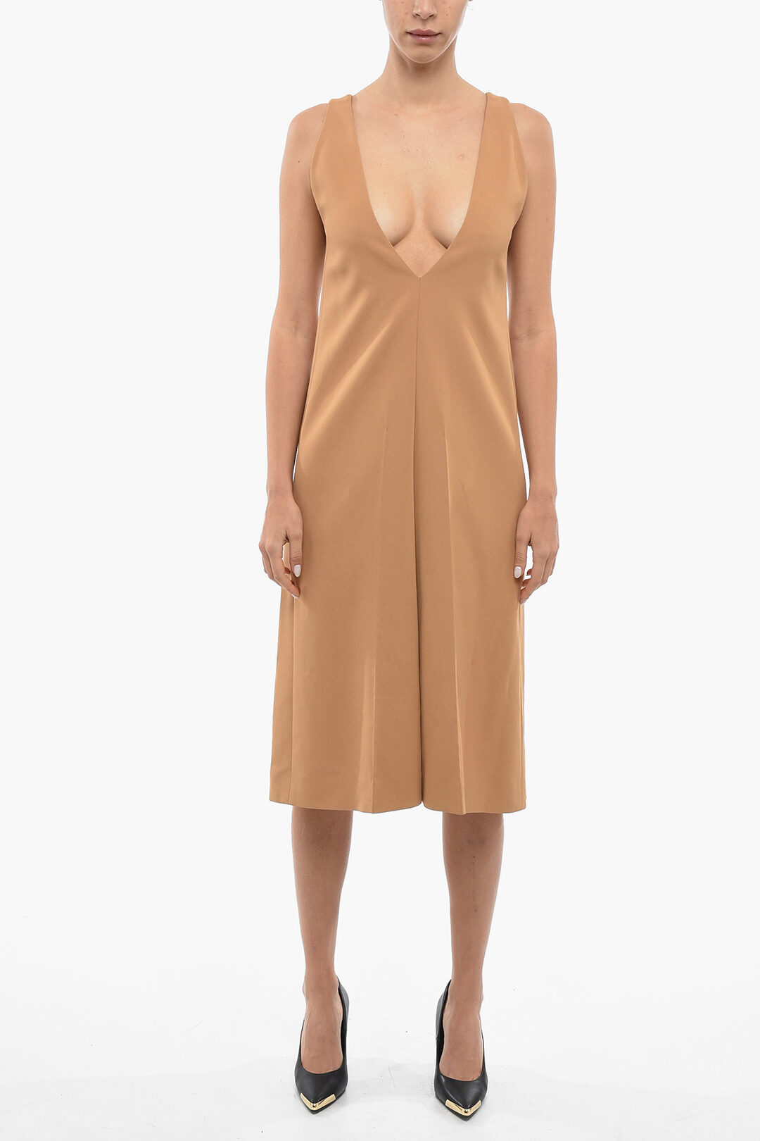 Celine V-neck Sleeveless Dress women - Glamood Outlet