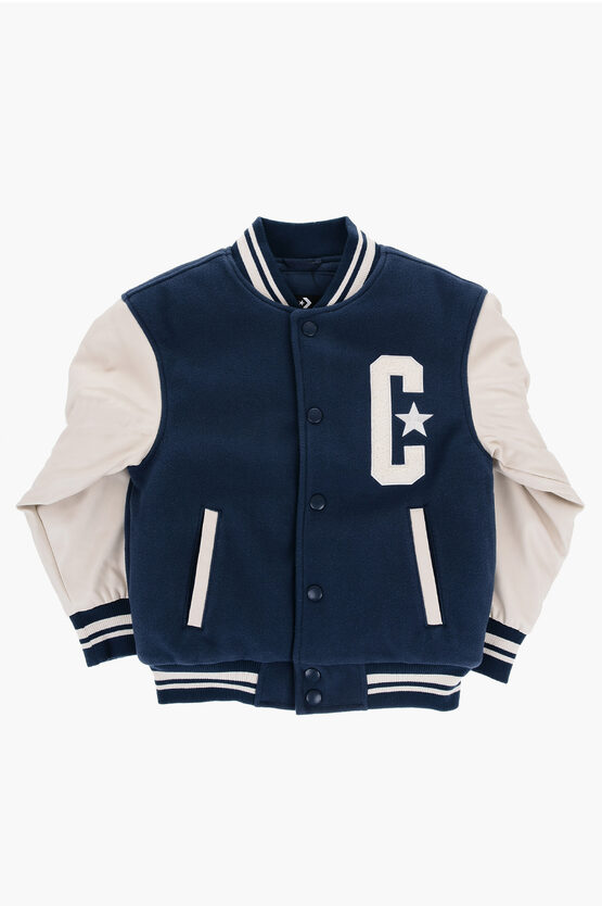 Varsity Jacket With… - image