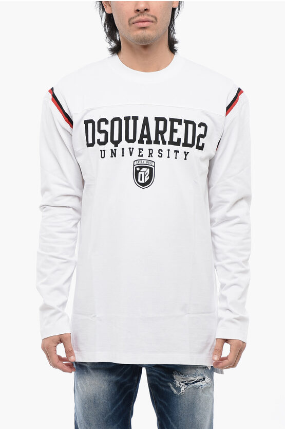 Dsquared2 Varsity Logo Long Sleeved T-shirt