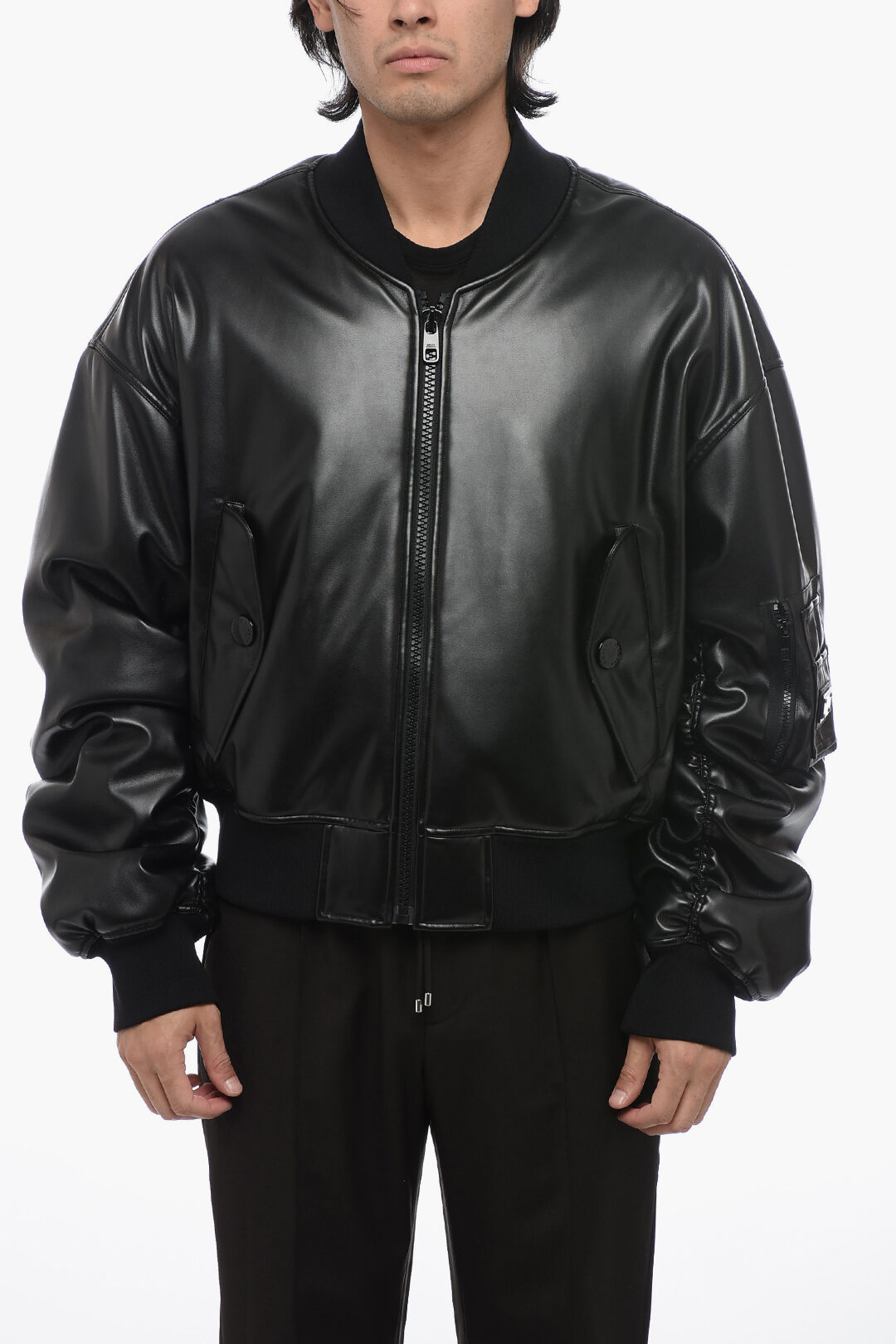 Dolce & Gabbana Vegan Leather Bomber men - Glamood Outlet