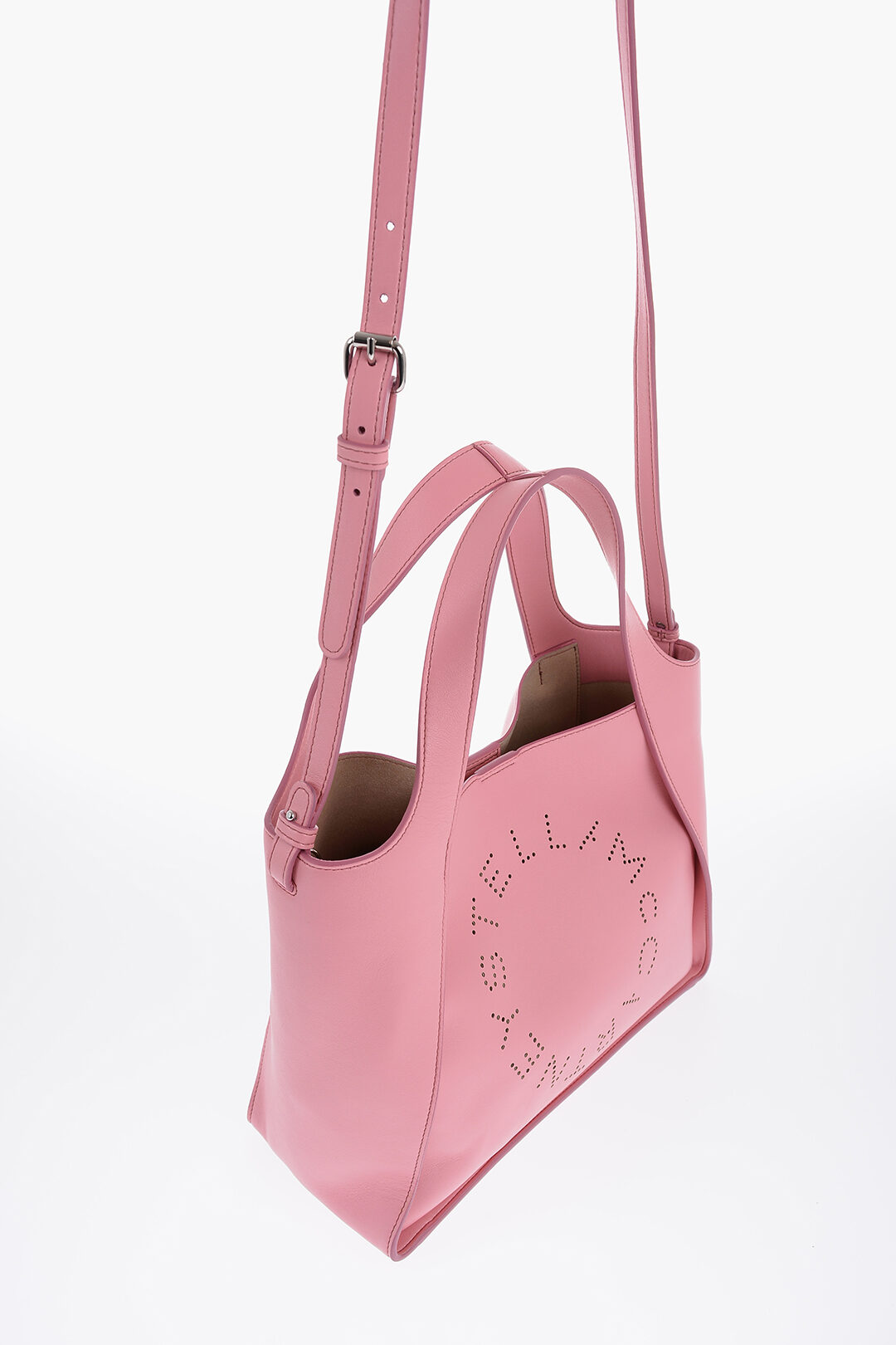 贈る結婚祝い With Leather Vegan McCartney Stella Perforated women Logo バッグ