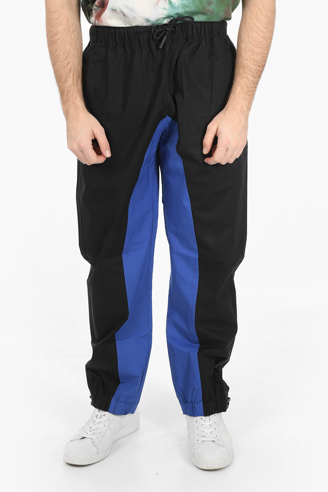 Marcelo Burlon Velcro Cuff TECH COTTON Sweatpants men Glamood Outlet
