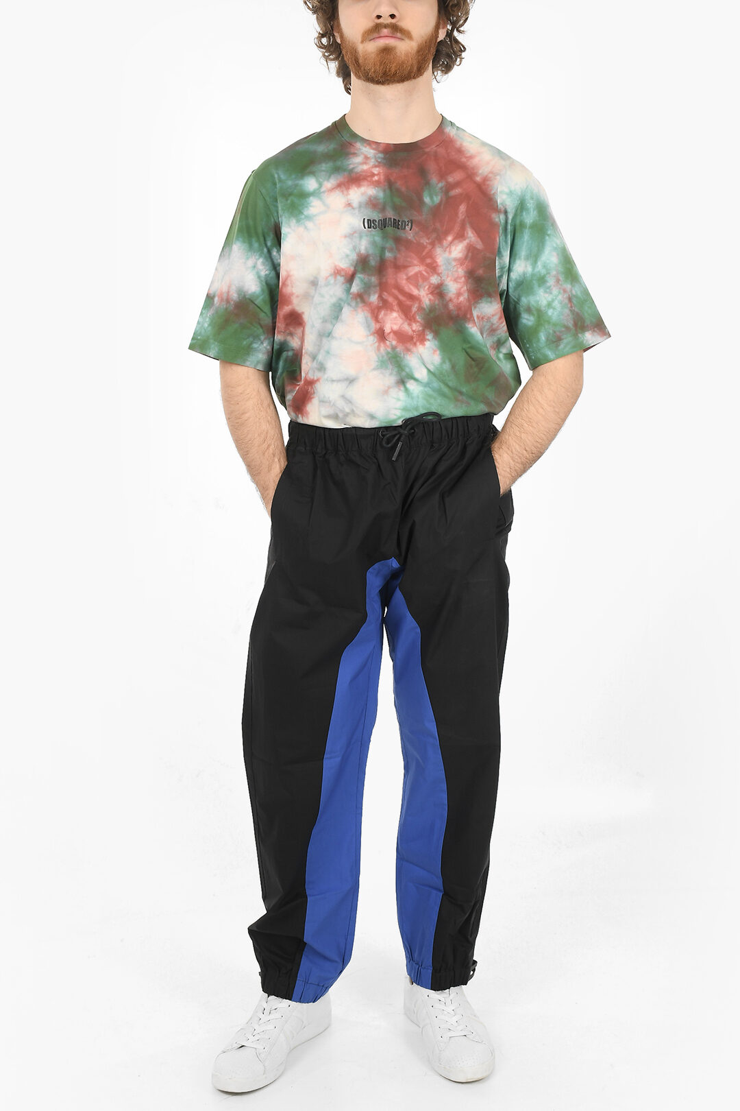 Marcelo Burlon Velcro Cuff TECH COTTON Sweatpants men Glamood Outlet