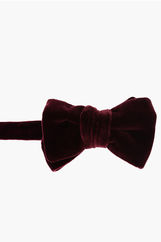 Shop Tom Ford Velvet Bow-tie