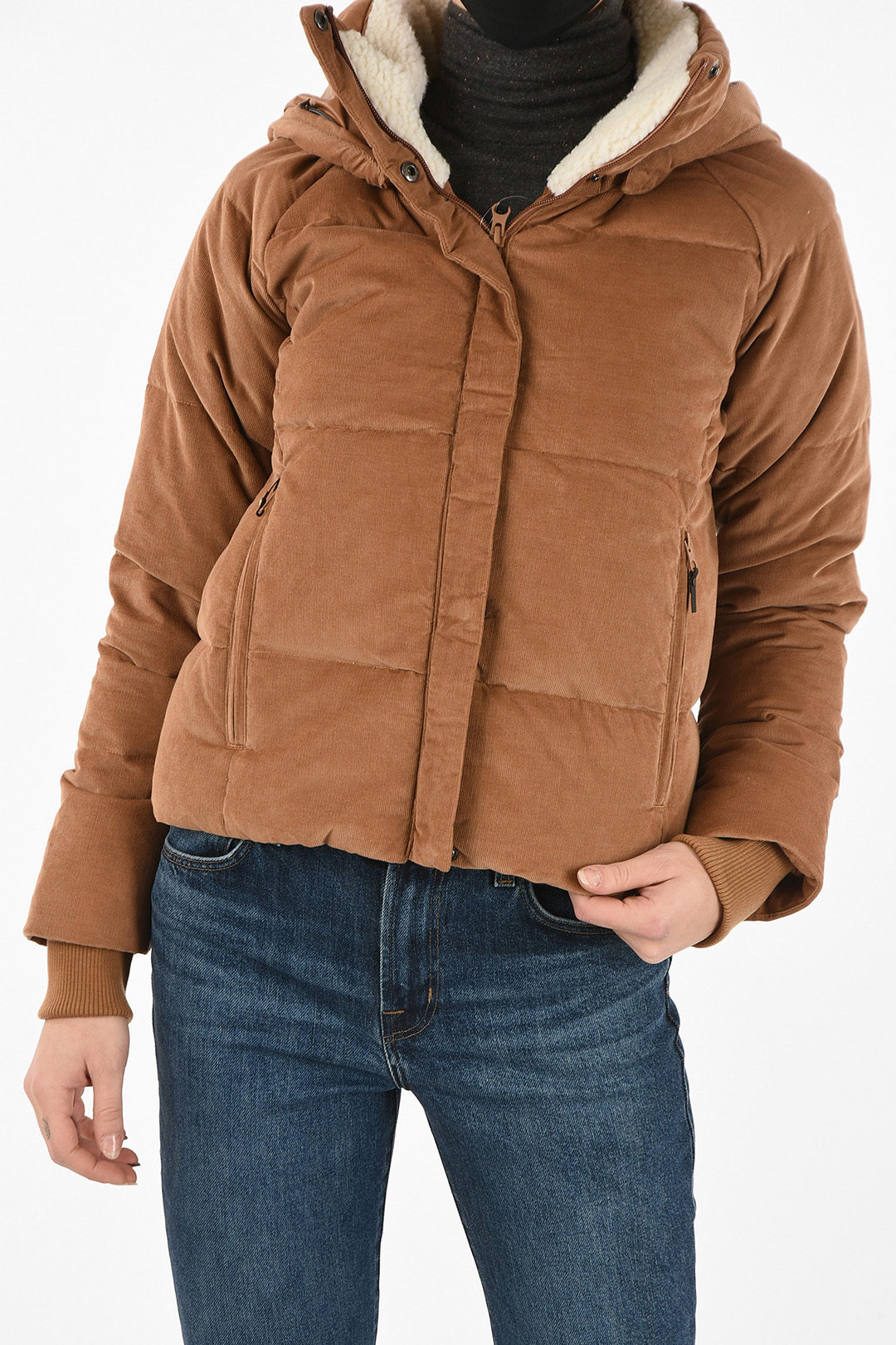 columbia corduroy puffer jacket