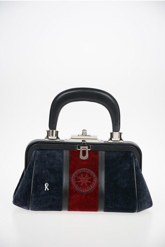 Roberta di Camerino velvet Mini Bag with Leather women Glamood