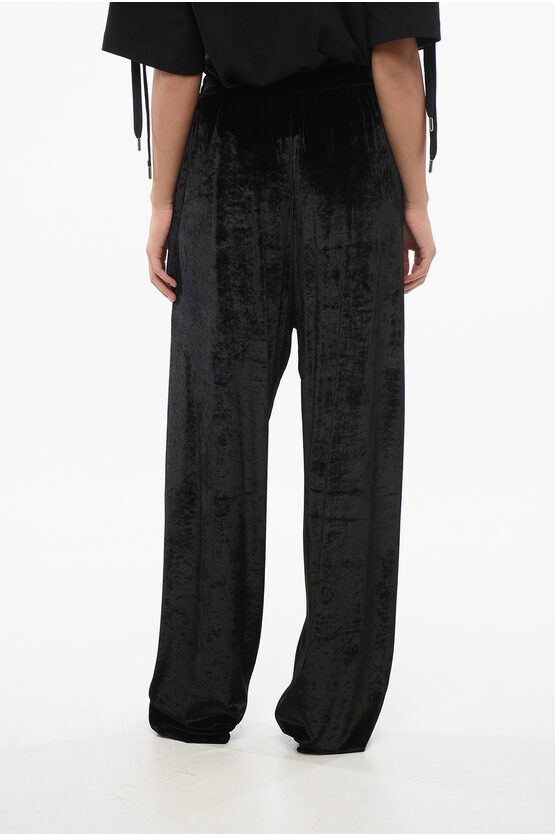 BALENCIAGA 17SS Giant Wideleg Jeans ワイドパンツ デニム 黒 デムナ GD着 Mid-rise wide-leg jeans in blue - Balenciaga | Mytheresa