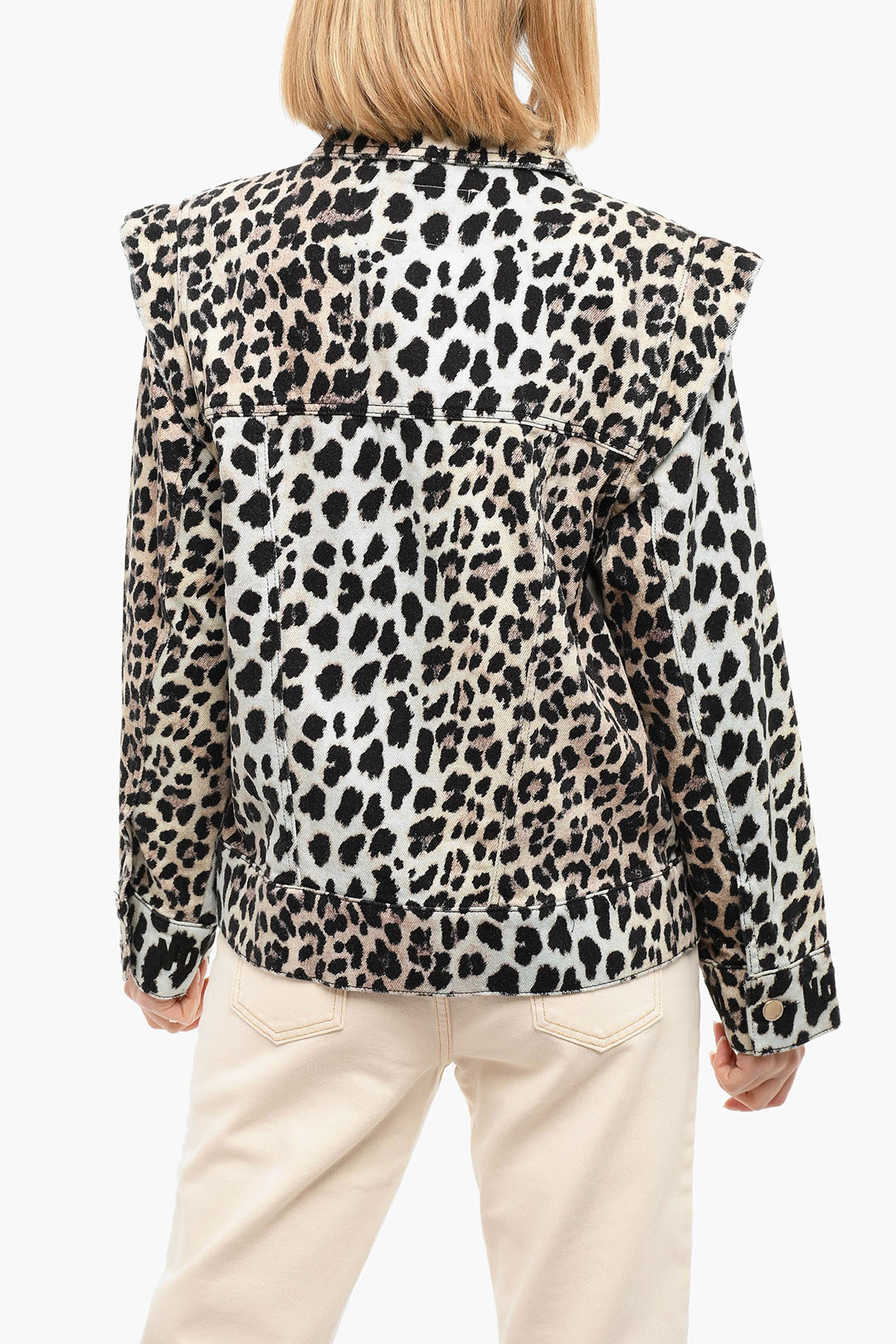 Black Animalier Denim Jacket