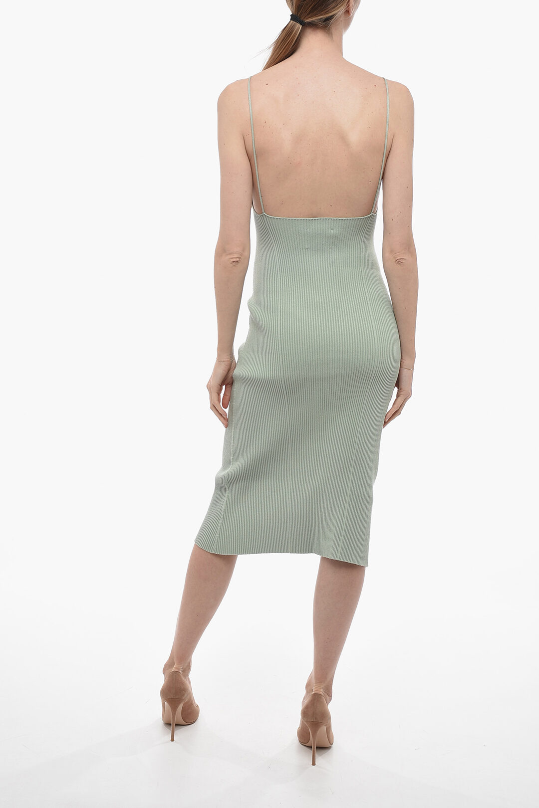 Aeron Vestito Longuette ZERO 104 Attillato a Coste donna Glamood