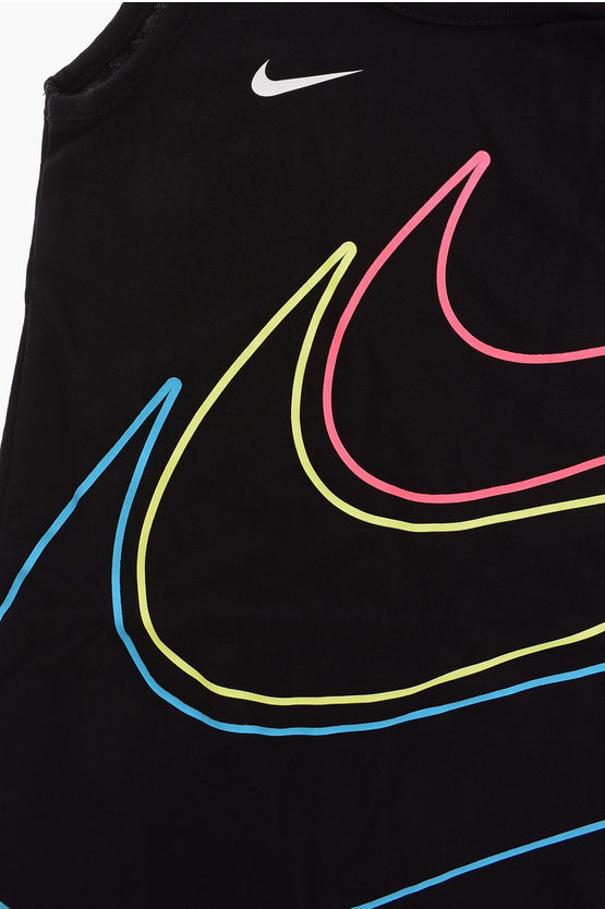 Vestito Tank Stampa Logo