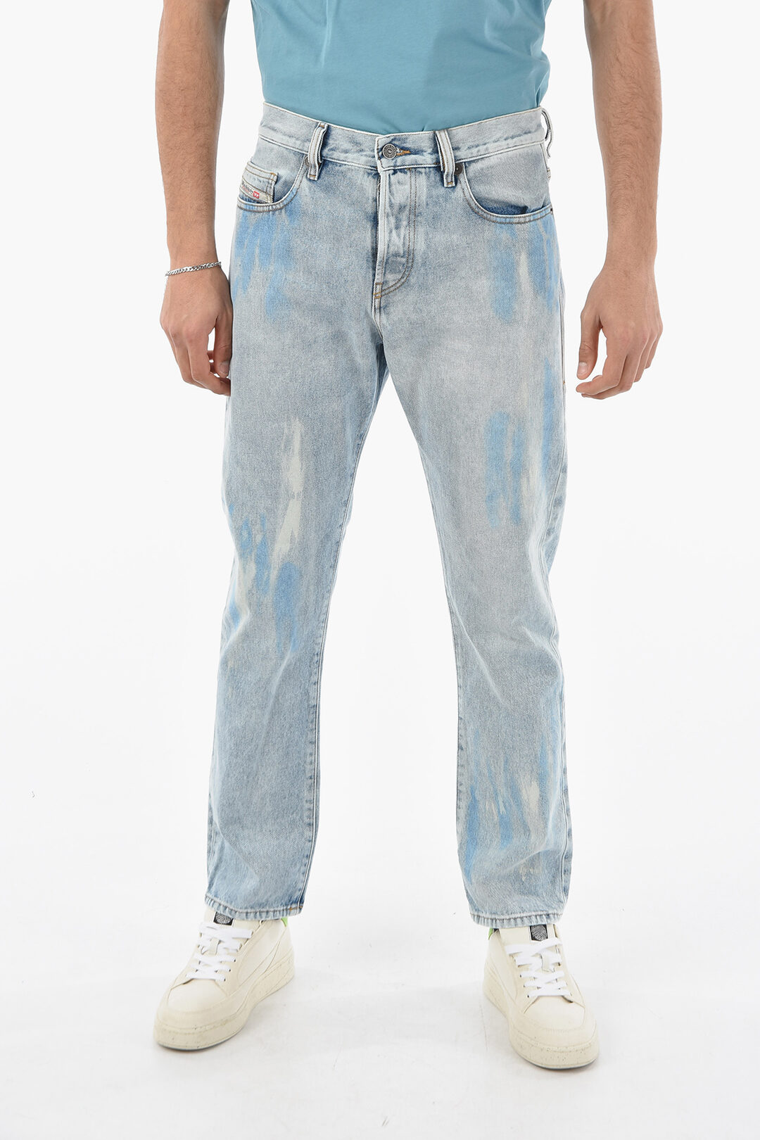 pasillo suficiente Alegrarse Diesel Vintage Effect 5 Pockets D-VIKER Jeans 18cm L32 men - Glamood Outlet