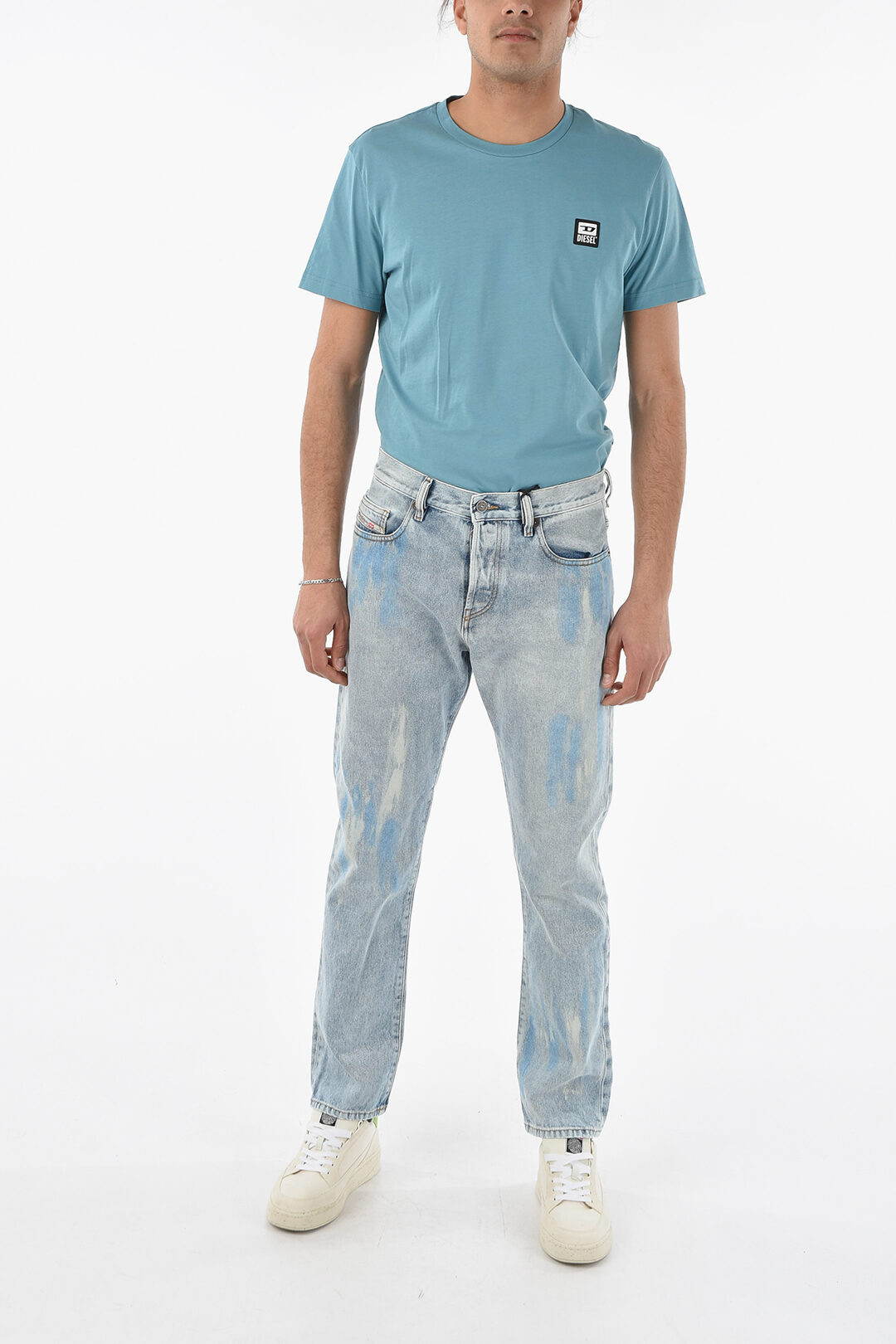 Diesel Vintage Effect 5 Pockets Jeans 18cm L32 men - Glamood Outlet