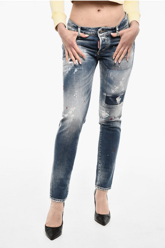 Dsquared2 Vintage Effect Jennifer Jeans