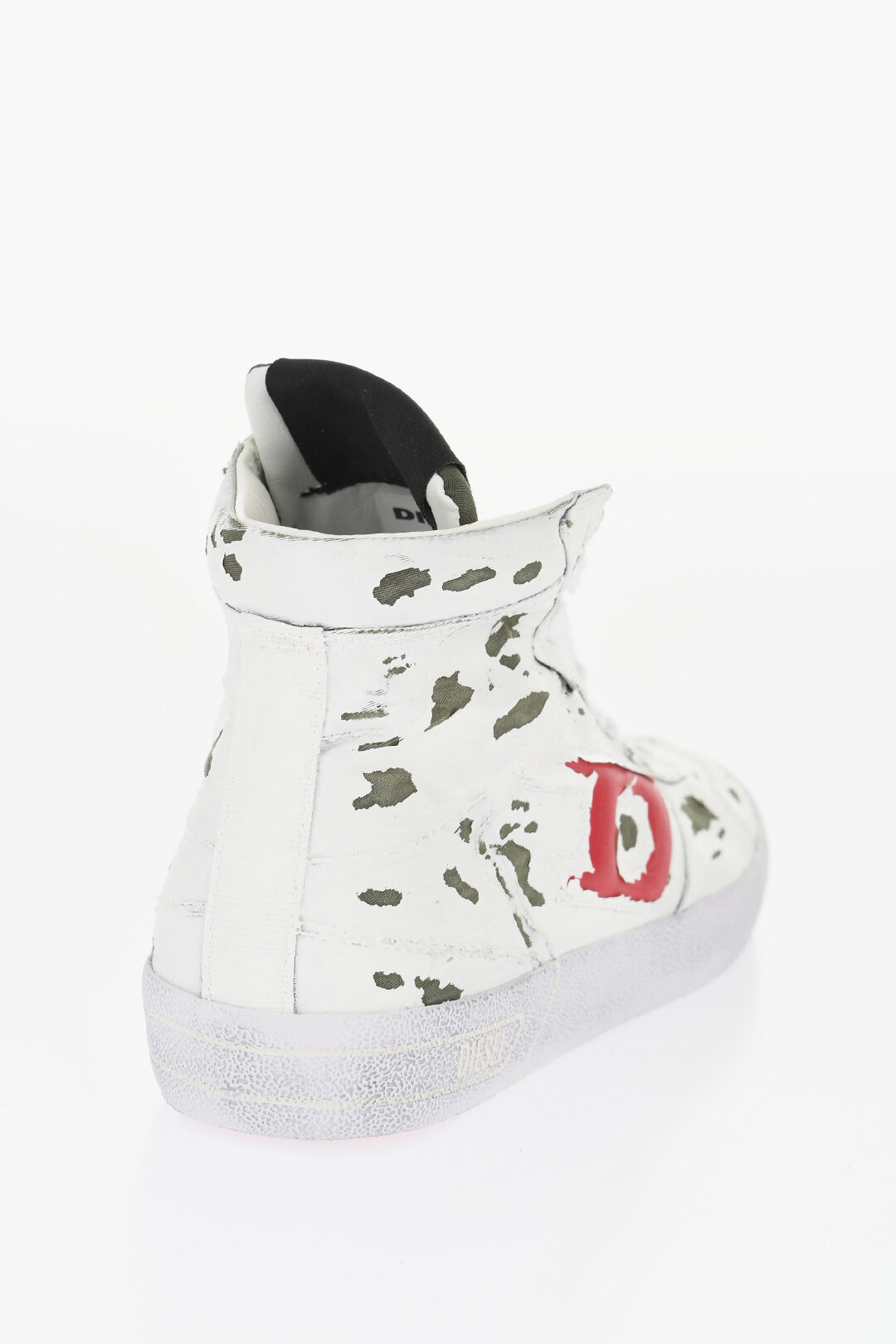 Diesel Vintage Effect S-LEROJI MID Sneakers men - Glamood Outlet