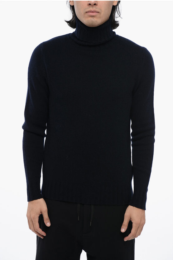 Allude Virgin Wool And Cashmere Turtle-neck Sweater