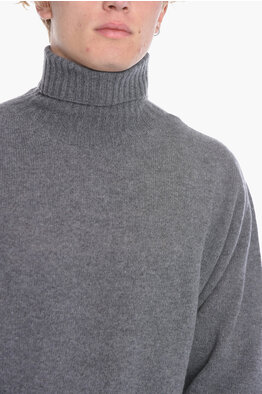 Dior Turtleneck Cuffed Monogram Mesh Sweater men - Glamood Outlet