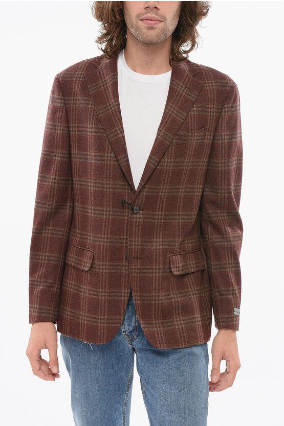 Nino Danieli Virgin Wool Blazer With Flap Pockets