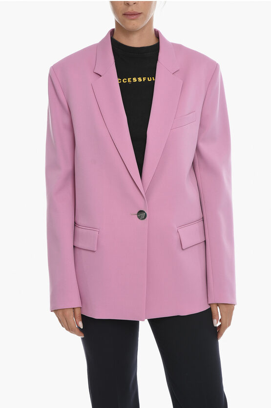 The Attico Virgin Wool Blend BIANCA Blazer women Glamood Outlet