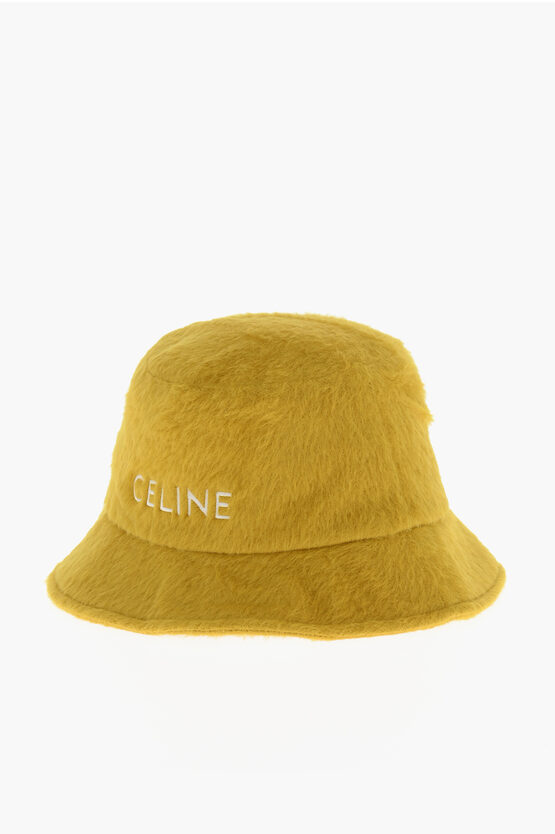 Shop Celine Virgin Wool Blend Bucket Hat