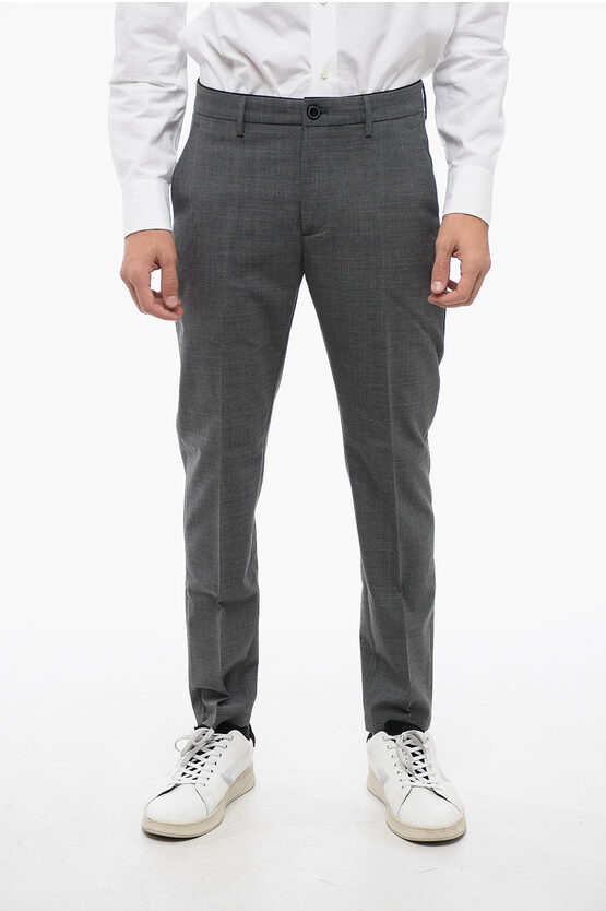 Shop Department 5 Virgin Wool Blend Pants With Belt Loops