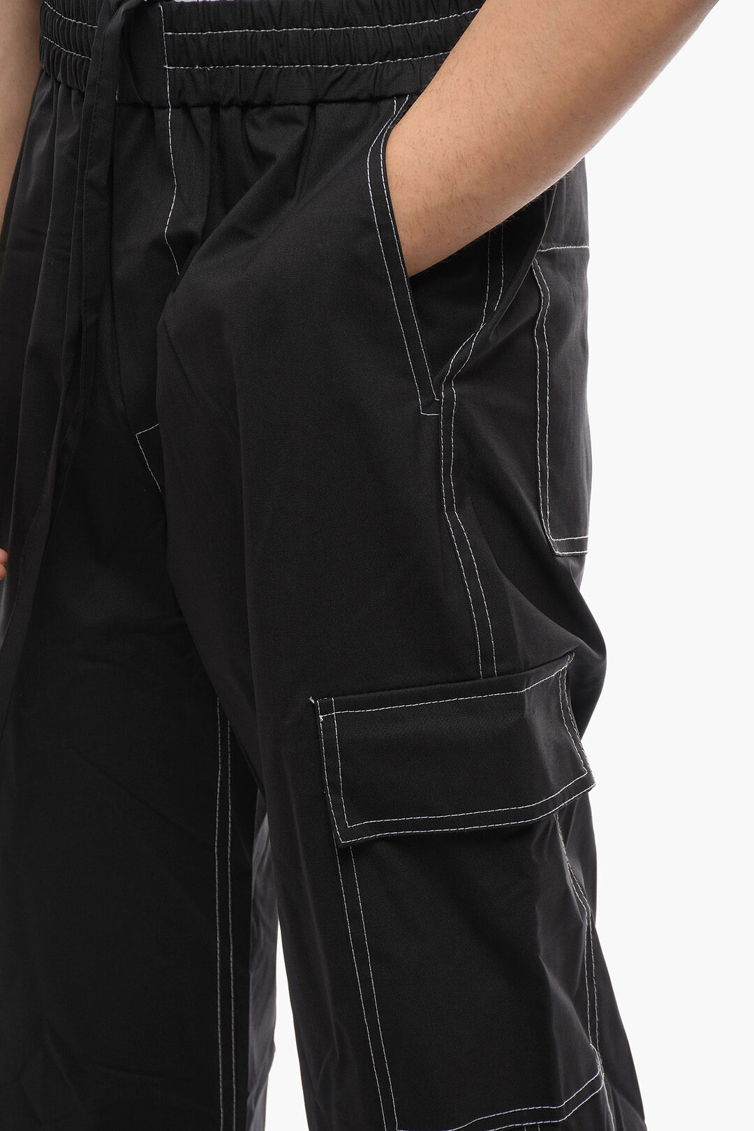 SUNNEI Virgin Wool Cargo Pants men - Glamood Outlet